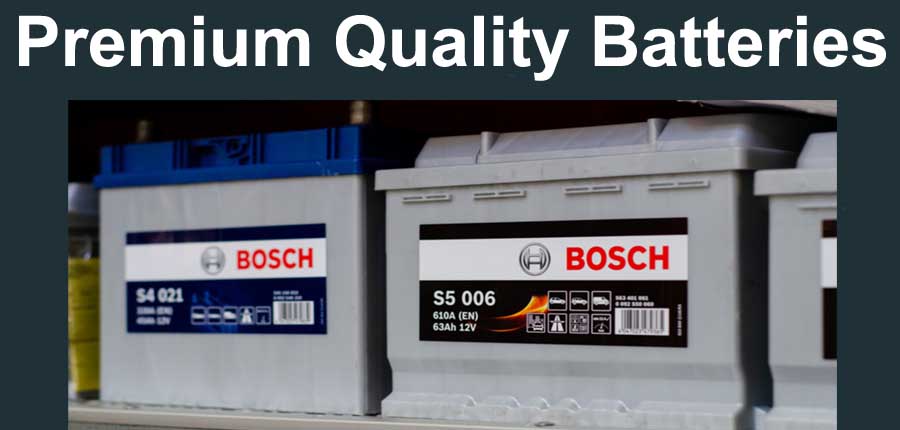Bosch car and caravan batteries sales and testing Rockhampton